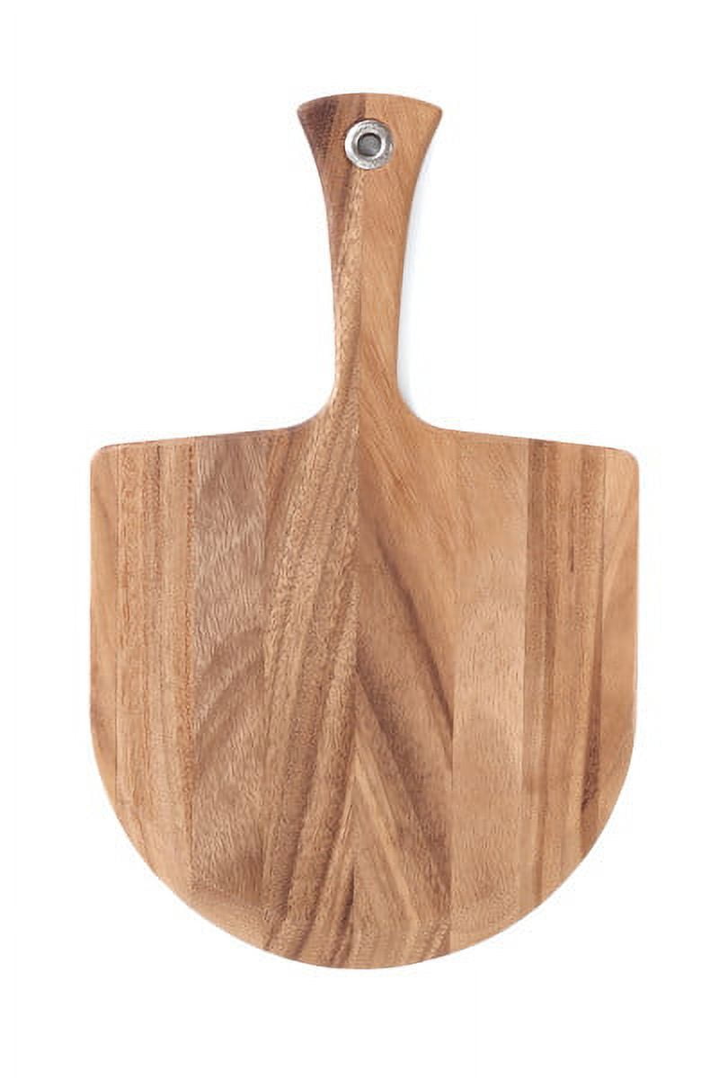 Ironwood Gourmet Lucca Mini Pizza Peel, One Size, Acacia Wood