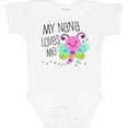 thumbnail image 3 of Inktastic My Nana Loves Me Cute Dragonfly Boys or Girls Baby Bodysuit, 3 of 5