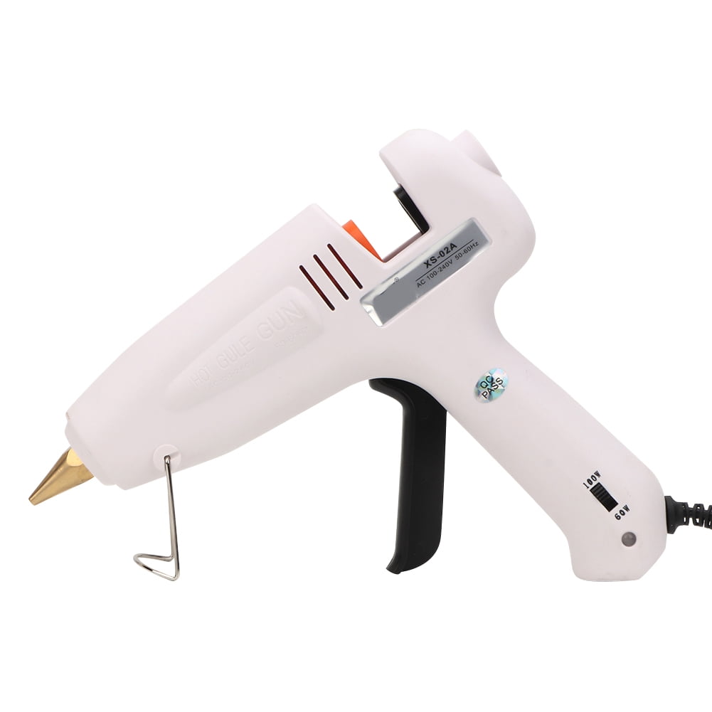Silicone Hot Glue Gun Electrical Adjustable Hot Glue Melt Tool with Ergonomic Handle US Plug