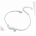 thumbnail image 2 of Pulsera Opal Cat de plata 925 con baño de rodio para mujer, 2 of 3