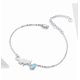 thumbnail image 2 of Pulsera Opal Cat de plata 925 con baño de rodio para mujer, 2 of 3