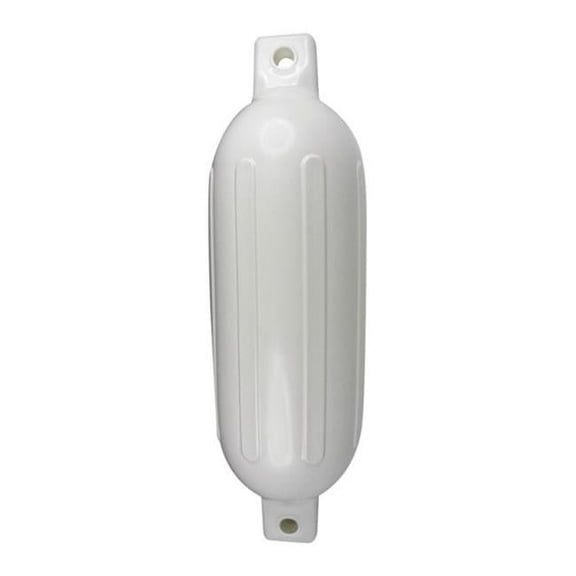 Taylor Made 79011 Boat Fender White - 5 x 18 in.