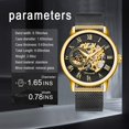 thumbnail image 3 of Reloj Dentily Classic Roman Numeral Mechanical para hombre, 3 of 7