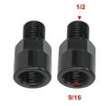 thumbnail image 1 of Bike Pedal Adapter Fits 9/16 Inch Pedals & 1/2 Inch Cranks Convert Parts, 1 of 9