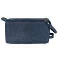 thumbnail image 2 of Neceser de viaje LEATHER VILLAGE Premium Leather Blue, 2 of 9
