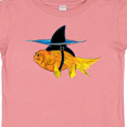thumbnail image 4 of Inktastic Funny Goldfish with Shark Fin Boys or Girls Baby T-Shirt, 4 of 5