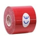 thumbnail image 2 of Advancent Cinta muscular Cinta elástica de algodón Vendaje deportivo Cinta de soporte portátil Gimnasios en casa Rojo 7.5 cm, 2 of 6