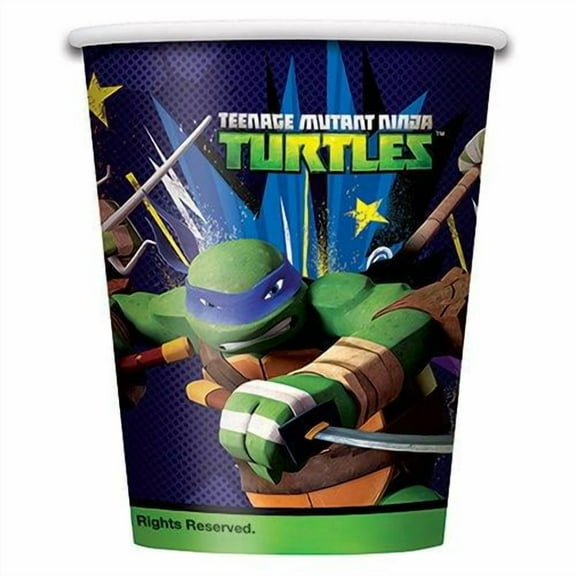 9oz Teenage Mutant Ninja Turtles Paper Cups, 8ct