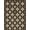 Black Cream, Pattern 4, variant on ODIKA Aesthetic Stepped Geometric Print Alternating Bathroom Printed Foldable Easy Care for King Size Bedroom, Master Suite, Under Bed