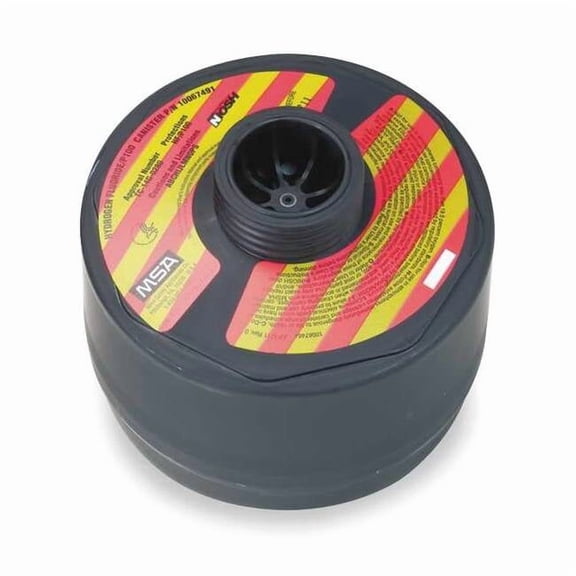 Msa Safety Canister, P100, Olive/Magenta 10067491