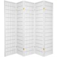 thumbnail image 1 of Oriental Furniture Window Pane Shoji Screen in White, 1 of 3