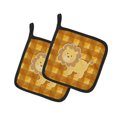 thumbnail image 1 of Carolines Treasures BB7032PTHD Lion Paire de Porte-Pot, 1 of 1