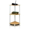 thumbnail image 4 of Furinno Durable 11.6 W x 11.6 D x 29.6 H 3-Shelf Freestanding Shelving Unit, Beech and White, 4 of 6