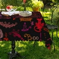 thumbnail image 2 of Lfeey Halloween Tablecloth, Home Decor Supplies, Rectangular Tablecloth Waterproof, 50x72 inches, Black, 2 of 6