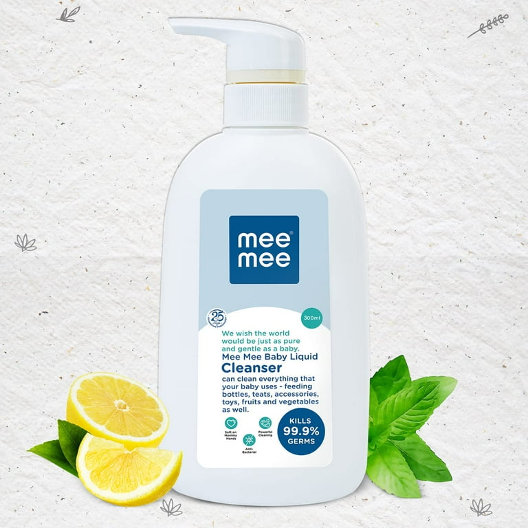 Mee Mee Anti Bacterial Baby Liquid Cleanser Kills 99.9 Germs