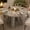 Grey, variant on Senfot 47 Inch Round Dining Table for 4, Sturdy Kitchen Table with Elegant Design, Perfect for Dining Room or Kitchen, Grey