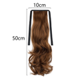 thumbnail image 2 of Cabello sintético para mujer con cola de caballo y ondas rizadas, peluca con cordón, cola de caballo con ondas largas, pieza para el cabello para niñas Adepaton CPB-DE-LYY78-8, 2 of 5