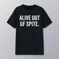 thumbnail image 3 of Alive out of Spite Graphic Tees for Women 2026 Summer Short Sleeve Crewneck Funny Casual Tshirt, 3 of 4