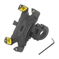 thumbnail image 1 of Mobile Phone Holder No Button Blocking Anti-skid Four Corner Locking Convenient Operation Cellphone Containing Bicycle Phone Rack, 1 of 10