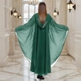 thumbnail image 3 of Xuyuer Women's Solid Color Bedazzled Batwing Sleeve Kimono Cover-Up&nbsp;- Glamorous Loose Layer for Evening Outings and Special Occasions, 3 of 5