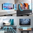 thumbnail image 2 of Assistrust Barra de sonido para Smart TV, barra de sonido con Bluetooth/ARC/Opt/AUX Connect, aumento automático de volumen, 3 modos de ecualizador, barra de sonido desmontable 2 en 1 para TV/PC/juegos, 2 of 5