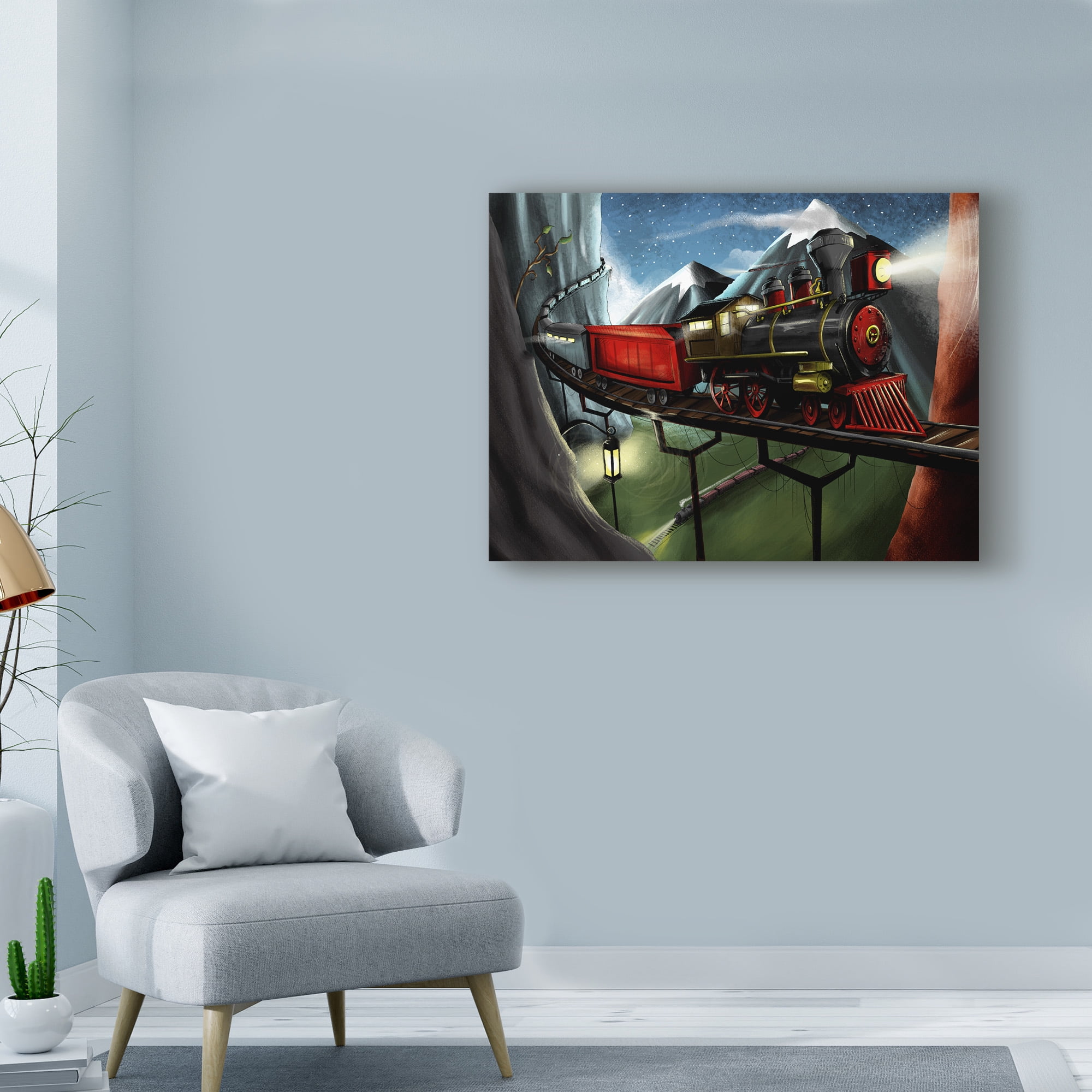 Trademark Fine Art 'The Midnight Special' Canvas Art by Mischief Factory