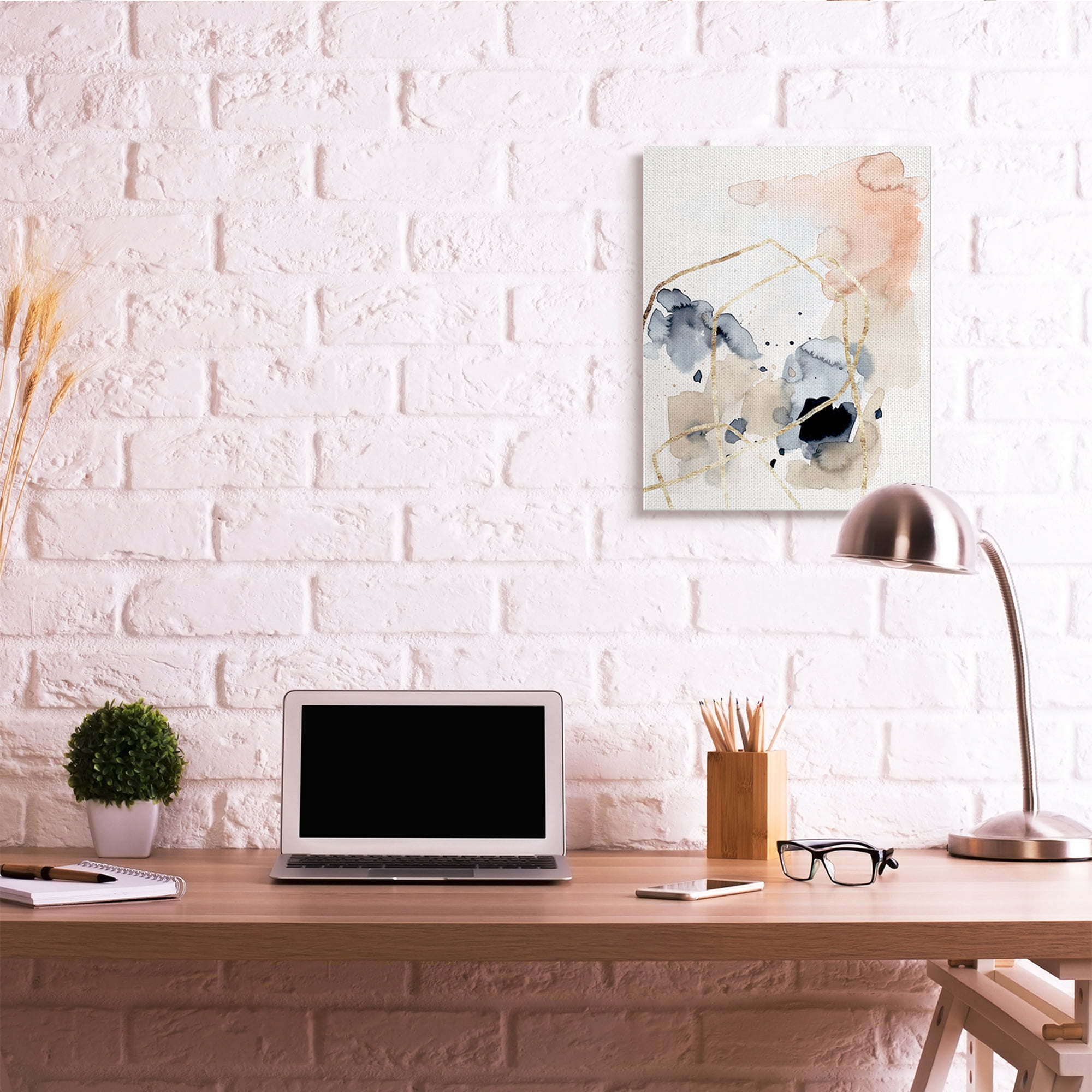 Stupell Industries Abstracted Musical Beats Boho Inspired Design Canvas Wall Art, 24 x 30, Design by Victoria Barnes
