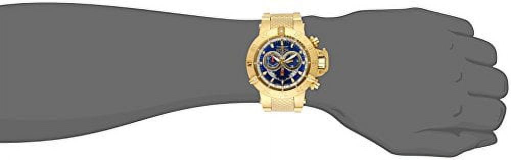 Invicta Men's 5404 Subaqua Noma III Chronograph Blue Dial Gold Plated Steel Dive Watch