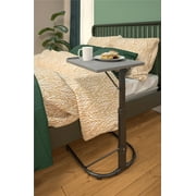 COSCO Multi-Functional Personal Folding Activity Table, Gray, Adjustable Height, Portable Workspace, Great for Snacking & Homework, Compact Fold, Space Saving