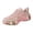 Pink, variant on Women's Platform Slip on Sneakers Chunky Sole Non Slip Glitter Sequins Lace Floral Lace Up Tennis Shoes Pink Size 6
