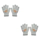 thumbnail image 1 of Guantes para niños Qarigey cubiertas de dedos Gris, 1 of 6