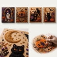 thumbnail image 7 of Diamond Art Kits for Adults, Halloween Diamond Art, Halloween Decor Ghost Pearl Art Kit, Pre-Framed DIY Rhinestone Painting Decor Beginner DIY Seasonal Party Gift 3D Pearl Sparkle C, 7 of 7
