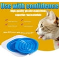 thumbnail image 4 of ABPETE Cat Toilet Trainer Kit - Teach Kitty to Use Toilet, Removable Design, Easy Cleaning Design, Universal Reusable Environmentally Friendly Cat Trainer for Pet Cleaning (Grey), 4 of 10