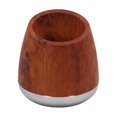 thumbnail image 1 of Soporte para maquinilla de afeitar - Soporte para afeitado sostenible - - Soporte para afeitado de madera - Soporte ecológico - Soporte para brocha de afeitar - Soporte para maquinilla de afeitar - Cero residuos (marrón) brillar Electrónica, 1 of 3