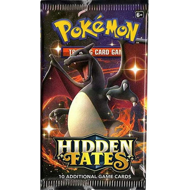 Pokemon Sun and Moon Hidden Fates Booster Pack Trading Card Game Walmart Business Supplies