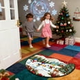 thumbnail image 6 of Antqov Half Round Doormat 16x24" Non-Slip Christmas Rug Holiday Door Mats Entryway Floor Rugs Indoor for Kitchen Living Room Bathroom Supplies, 6 of 6
