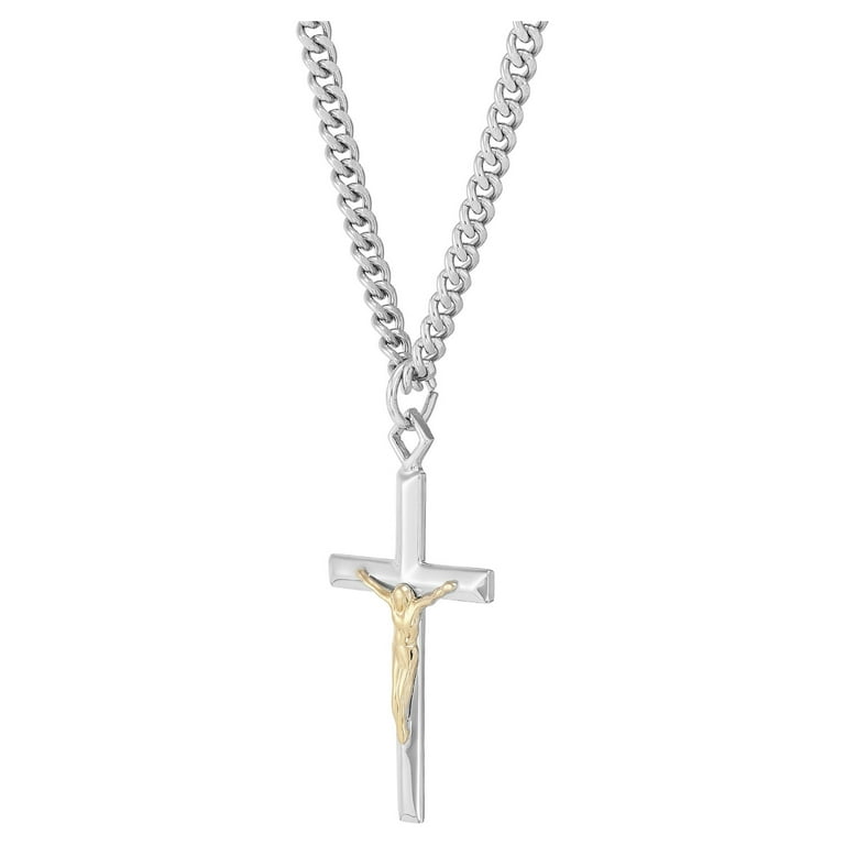 Brilliance Fine Jewelry Sterling Silver and 18KT Gold Plated