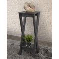 thumbnail image 2 of Porte-plante Dixie, Gris, 2 of 2