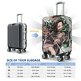 thumbnail image 5 of Demon Slayer Kimetsu No Yaiba Luggage Cover Approved Travel Suitcase Protector Elastic Washable Baggage Covers For 22-24 Inch Luggage, 5 of 9