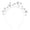 AB339 Silver, variant on Tisuna Headbands For Women, Elegant 3D Star Design Hair Bands Crystal Pearl Head Bands For Birthday Party