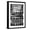 Black Frame, variant on Art.com Vintage Coca Cola Bottle Cases Coke B&W Photo Print Poster Art Print, 12" x 18"