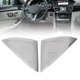 thumbnail image 3 of Tweeter Cover Riber, Aleación de Aluminio Resistente 2 PCS Pegatinas de Altavoces de Puerta Establece de Alta Precisión para Accessorios para Interiores para Automóvil, 3 of 7