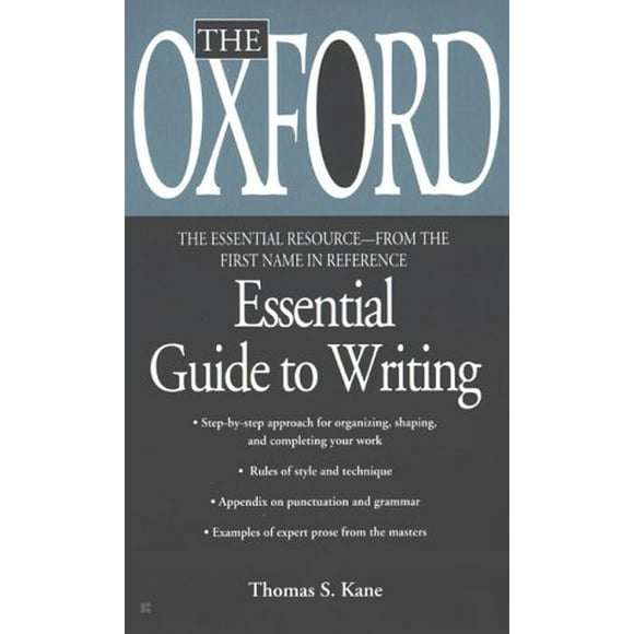 The Oxford Essential Guide to Writing 9780425176405 Used / Pre-owned