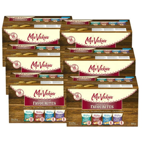 Miss Vickie's Potato Chips Variety Pack, 36 × 24 g - (6/CASE)