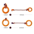 thumbnail image 5 of Tiberpet Dog Chew Toy for Aggressive Chewers Durable Tug Toy Strong Dog Ring Toy Large Breed Tested Dog Training Toy, 5 of 7