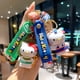 thumbnail image 4 of LLavero de Hello Kitty de Sanrio, accesorios de Anime, llaveros de Pvc de dibujos animados, bolso colgante, juguetes de amigos, regalos, llavero de coche Kawaii, 4 of 5