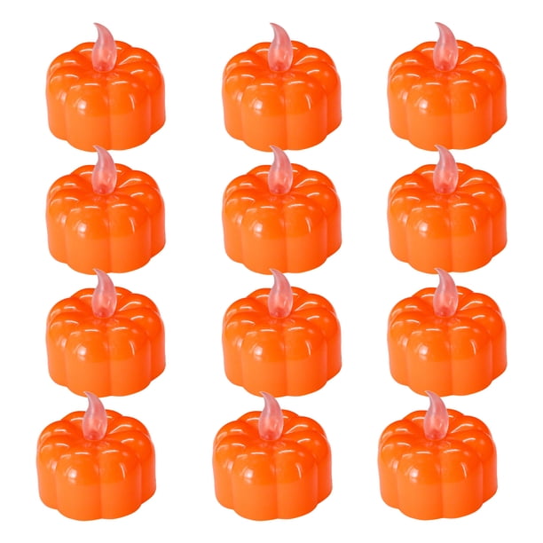 Decoración para Halloween Luces de calabazas de Halloween, velas de fiesta, decoración del hogar, luz nocturna, decoraciones de Halloween, decoración de luz al aire libre de Hallow(Buy 2 save 10%)