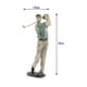 thumbnail image 4 of Escultura de estatua de golfista de hombre de resina, arte , oficina en casa, gabinete de vino, estantería, decoración, coleccionable Sunnimix  Estatua de golfista hombre, 4 of 8