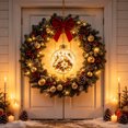 thumbnail image 6 of Liamobondopolis Glowing Christmas Story Ornament, Light Up Mini Scene with Peaceful Doves, Shatterproof Acrylic Hanging Decor, 3.94 Inches, 6 of 8