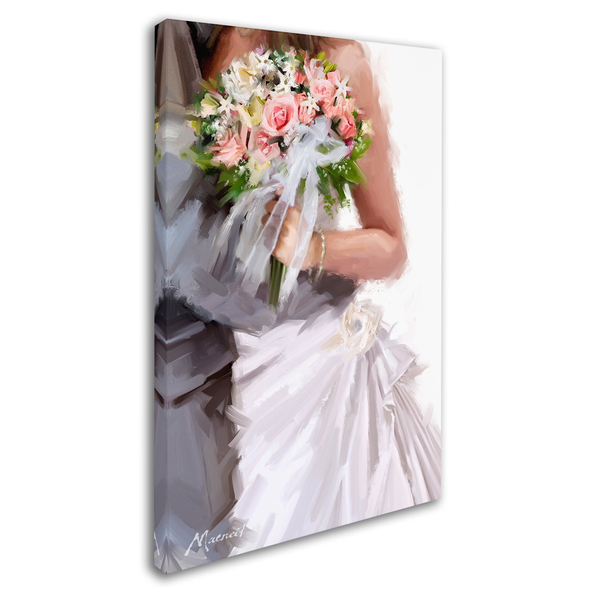 Trademark Fine Art 'Bridal Bouquet' Canvas Art by The Macneil Studio